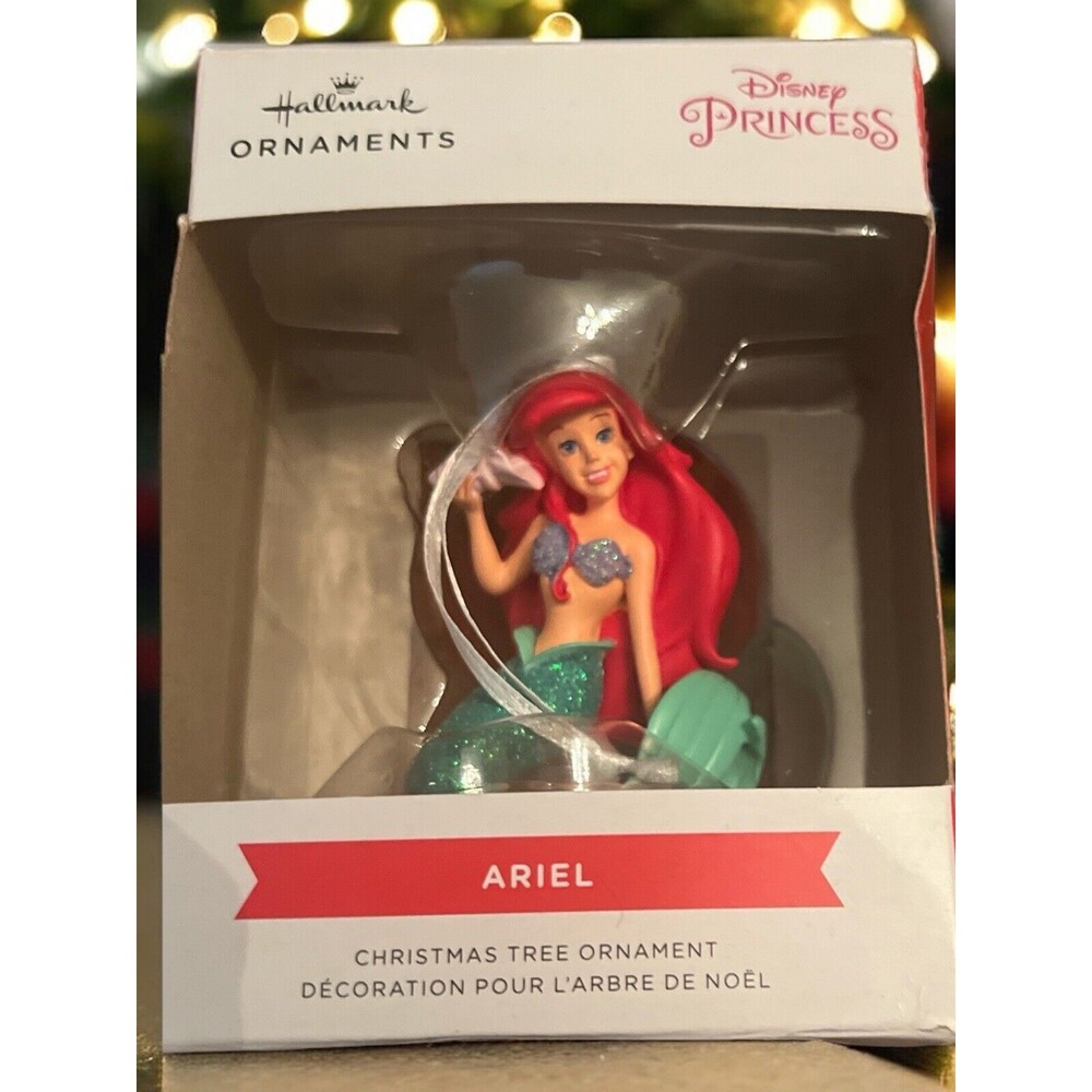 Hallmark Disney Princess Ariel The Little Mermaid Christmas Tree Ornament  NIB